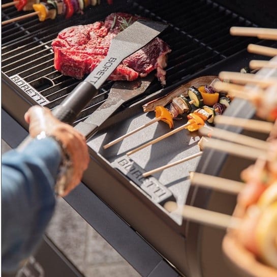 Plita pentru gratar Luciano, Boretti, BBA52, antracit