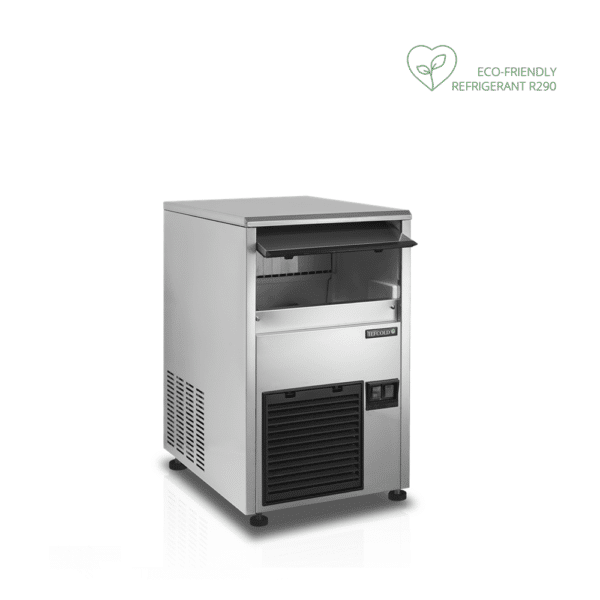 Masina de facut gheata cuburi profesionala, TEFCOLD, TC57, 57 kg/24h, inox