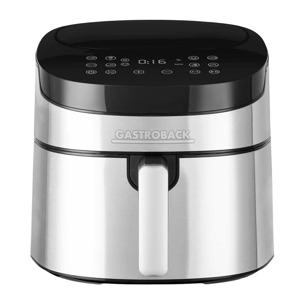 Friteuza cu aer cald Air Fryer, Gastroback, Airfryer Air Pro XXL, 1800 W, 6.5 litri, inox