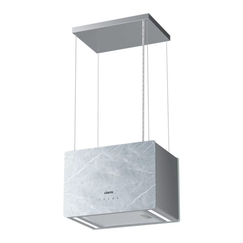 Hota tip insula, Ciarra, Pinnacle Glass Smart, 700 m³/h, 48 cm, gri
