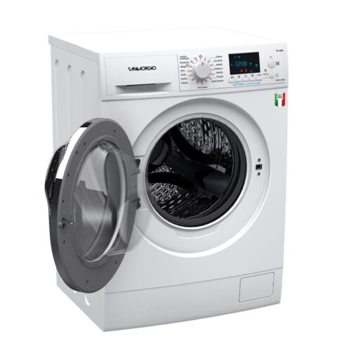 Masina de spalat rufe, SanGiorgio, F1014CA8C, 10 kg, 1400 rpm, alb