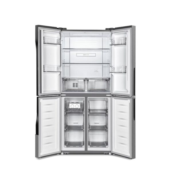 Frigider side by side, SanGiorgio, SQ50NFXDH, 427 litri, inox