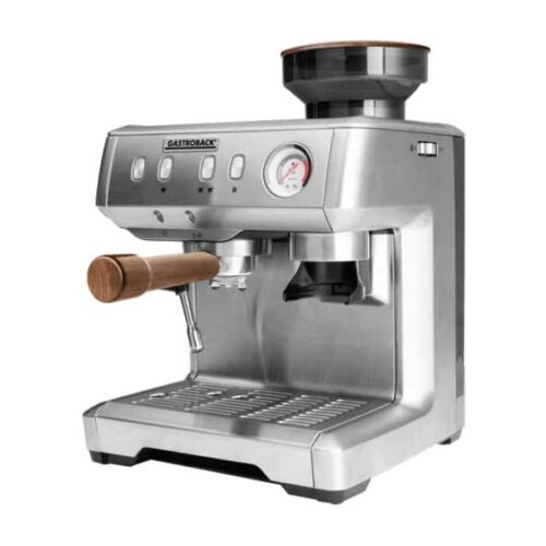 Espressor semiautomat cu rasnita, Gastroback, Design Espresso Advanced Barista, Editie limitata, 220 g, inox