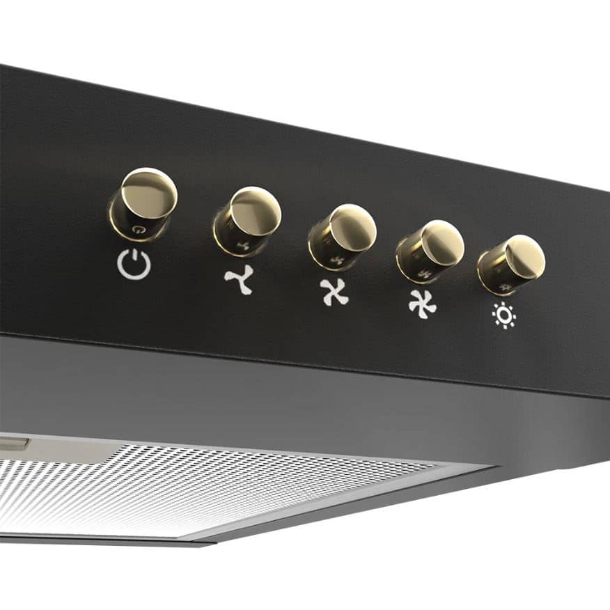 Hota incorporabila, Ciarra, CBCB6903D-B, 220 m³/h, 60 cm, negru