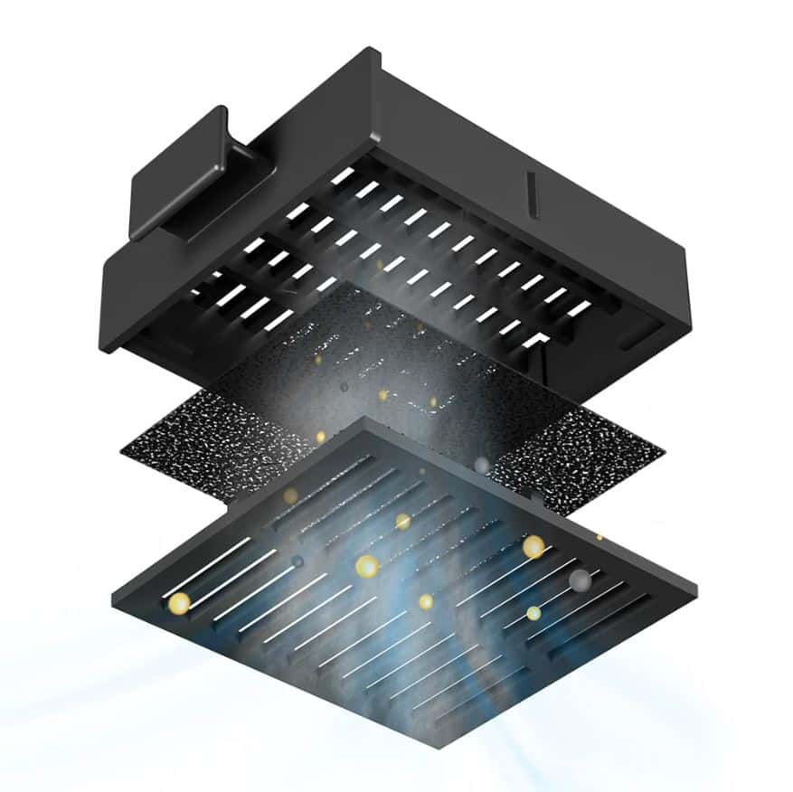 Hota incorporabila, Ciarra, CBCB6903D-B, 220 m³/h, 60 cm, negru