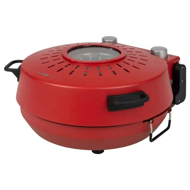 Cuptor electric pentru pizza pe vatra Clatronic, PM3787, rosu