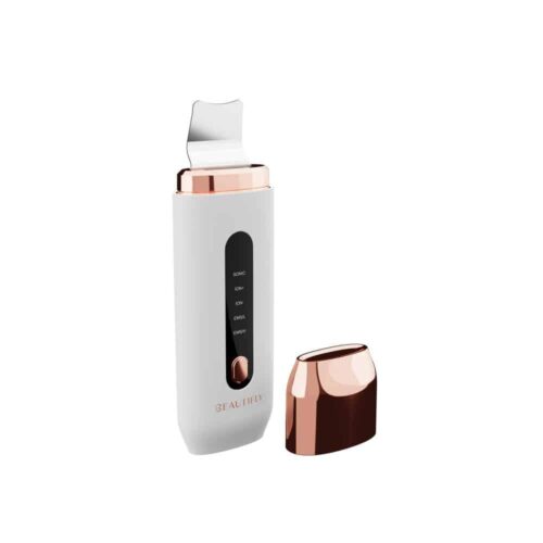 Aparat de curatare faciala cu ultrasunete, Beautifly, B-Scrub PRO, alb