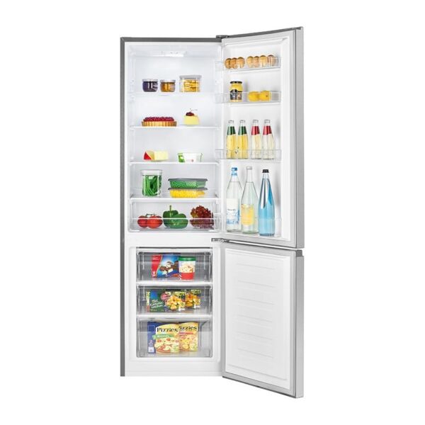 Combina frigorifica, Bomann, KG184.1IX, 269 litri, inox