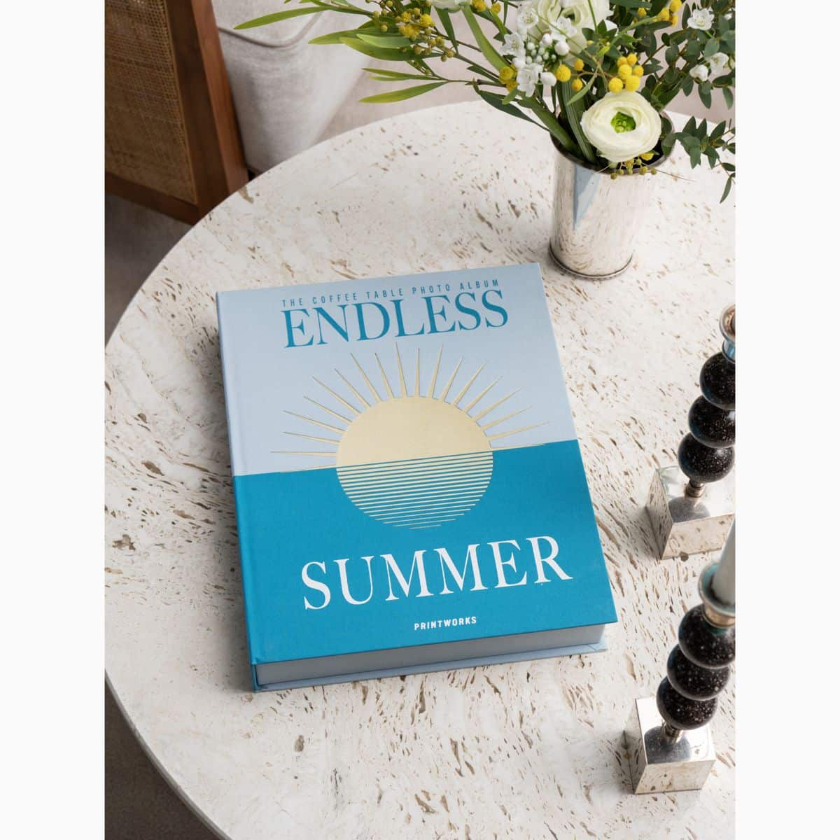 Album foto 60 de poze 10 x 15 cm, Printworks, Endless Summer, bleu