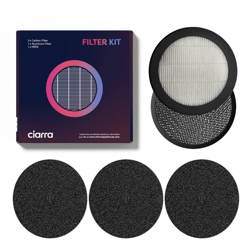 Kit filtre de carbon activ pentru hota mini portabila, Ciarra - CBCF008S