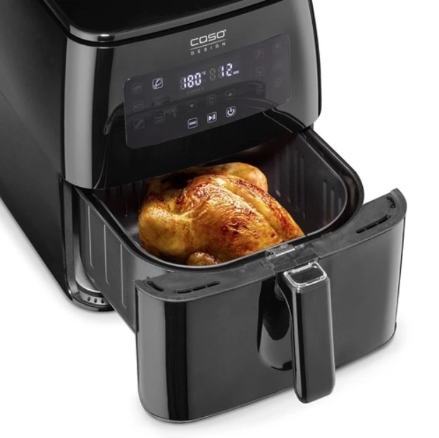 Friteuza cu aer cald Air Fryer, Caso Germany, AF 660 Duplex, 1700 W, 6 litri, negru