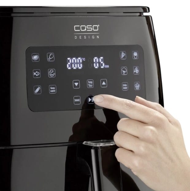 Friteuza cu aer cald Air Fryer, Caso Germany, AF 660 Duplex, 1700 W, 6 litri, negru