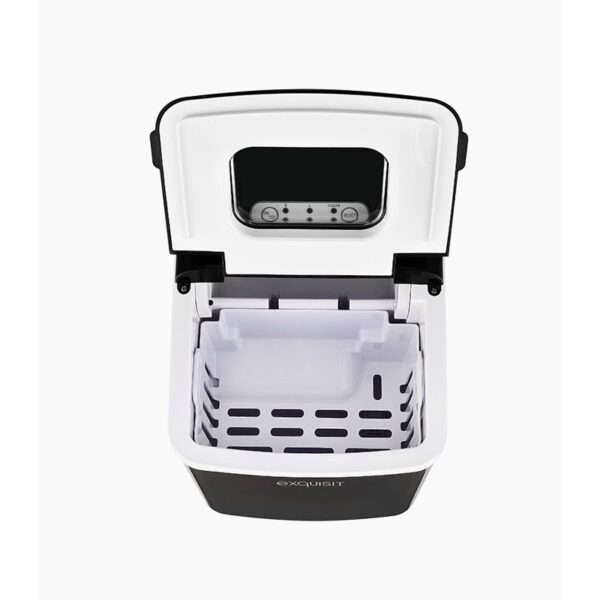 Masina de facut gheata cuburi Exquisit, functie Auto-Clean, 12 kg/24h, negru