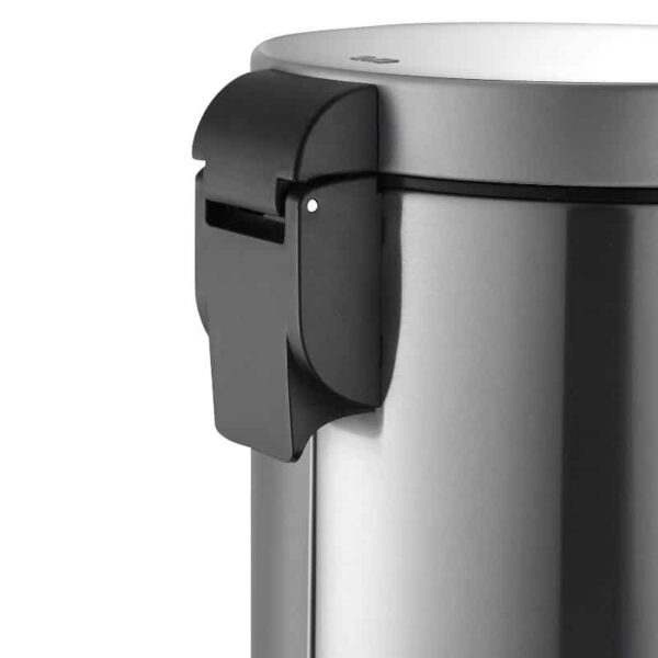 Cos de gunoi cu pedala, EKO, Serene, 30 litri, 1 compartiment, inox