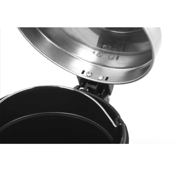 Cos de gunoi cu pedala, EKO, Serene, 30 litri, 1 compartiment, inox
