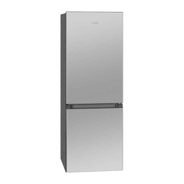 Combina frigorifica, Bomann, KG322.1IX, 175 litri, inox
