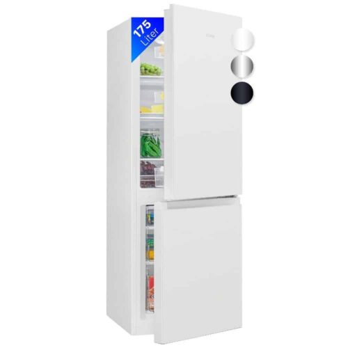 Combina frigorifica, Bomann, KG322.1W, 175 litri, alb
