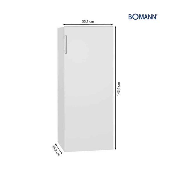 Frigider, Bomann, VS7316.1W, 242 litri, alb