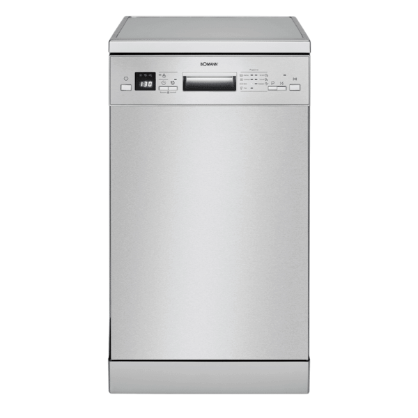 Masina de spalat vase, Bomann, GSP7411, 9 seturi, 60 cm, inox