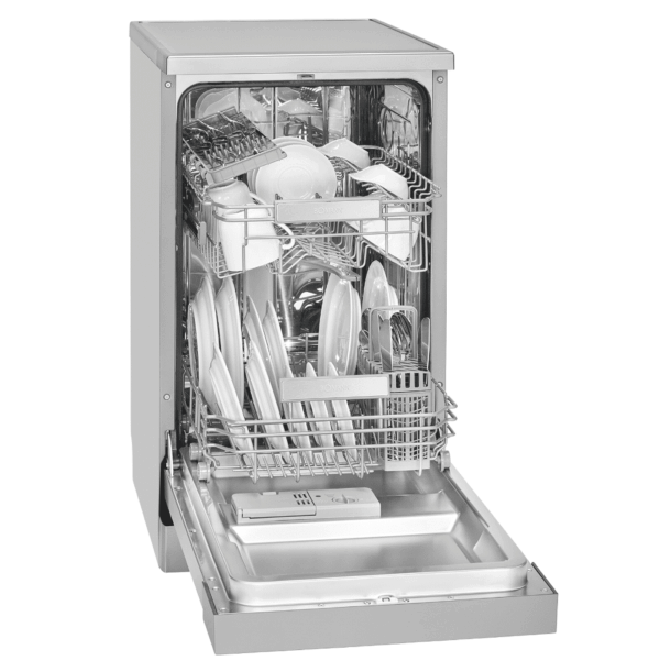 Masina de spalat vase, Bomann, GSP7411, 9 seturi, 60 cm, inox