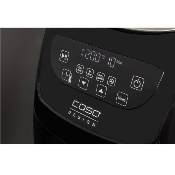 Friteuza cu aer cald Air Fryer, Caso Germany, AF 255, 1400 W, 3 litri, negru