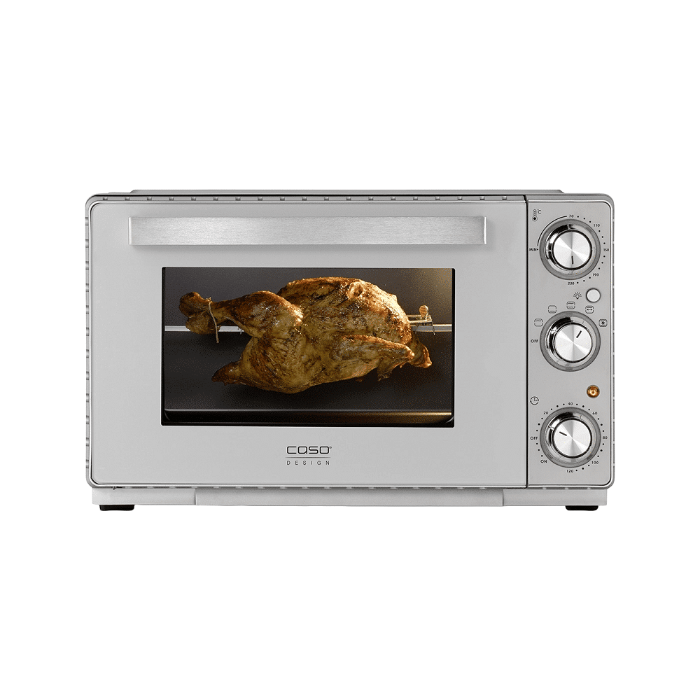 Cuptor electric cu convectie, 26 litri, Caso Germany, TO26 SilverStyle, inox