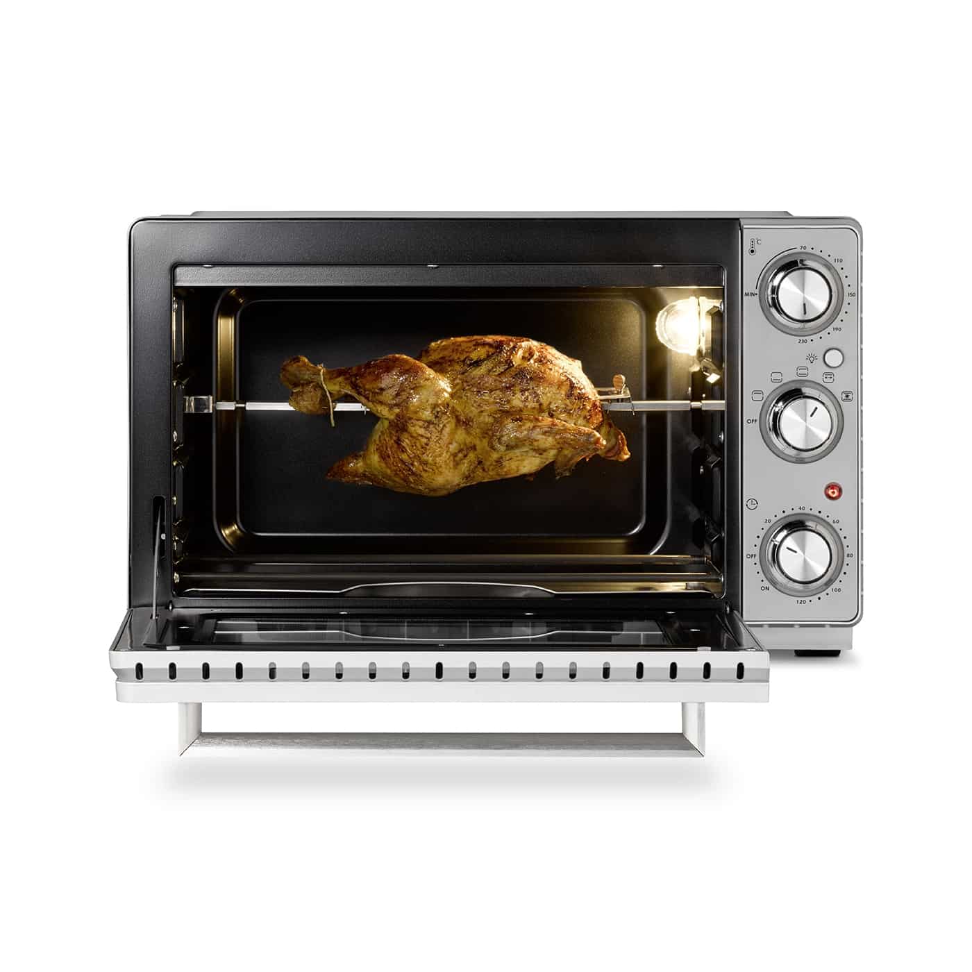 Cuptor electric cu convectie, 26 litri, Caso Germany, TO26 SilverStyle, inox