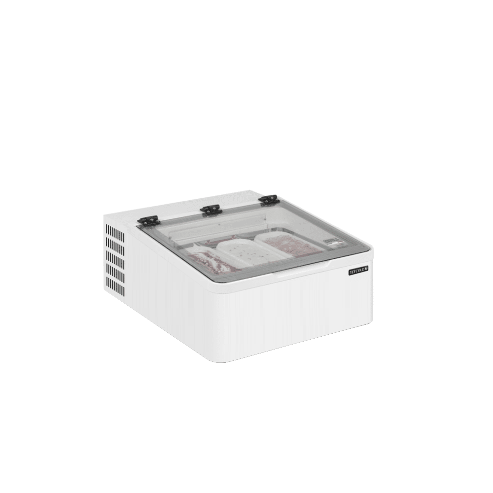 Vitrina frigorifica pentru inghetata, TEFCOLD, ICE3, 15 litri, alb