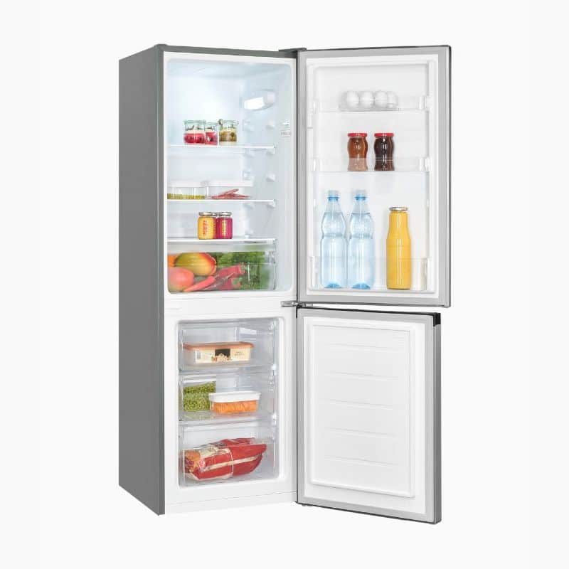 Combina frigorifica, Exquisit, mod Super Cool, 159 litri, inox