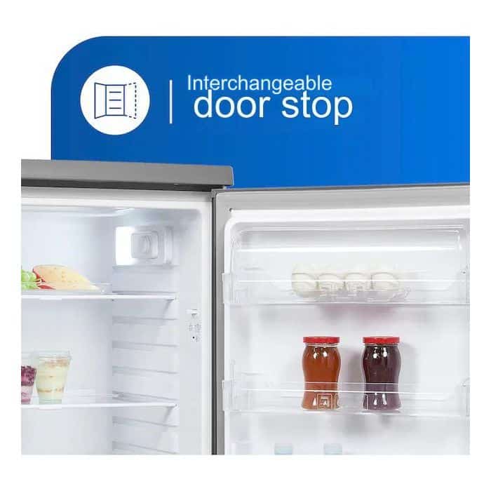 Mini frigider, Exquisit, No Frost, 109 litri, inox