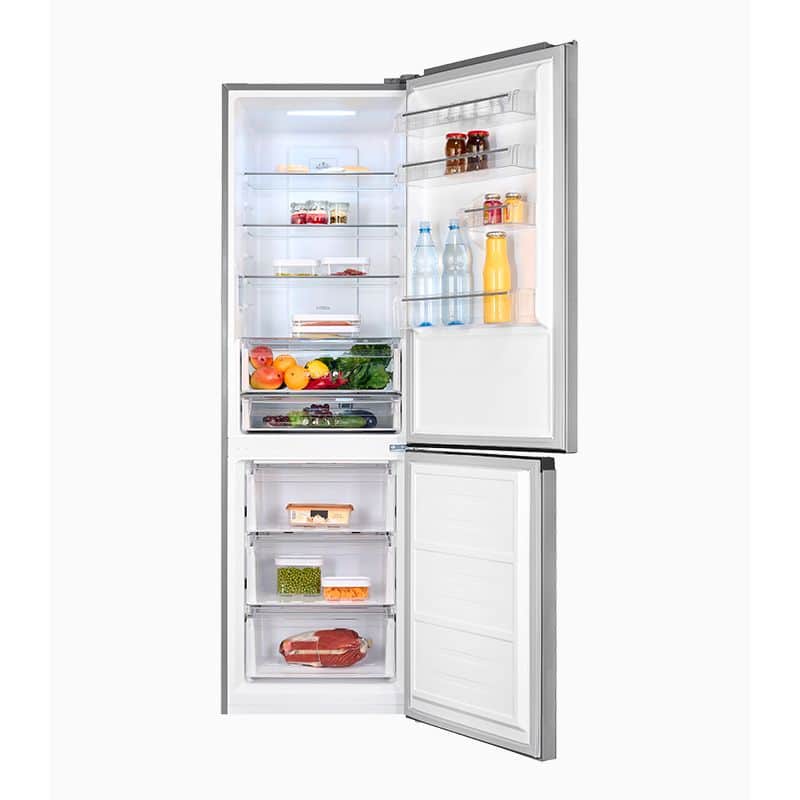 Combina frigorifica Exquisit, Full No Frost, 347 litri, inox