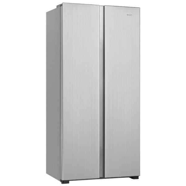 Frigider side by side, Exquisit, Full No Frost, 441 litri, inox