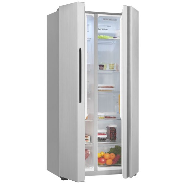 Frigider side by side, Exquisit, Full No Frost, 441 litri, inox