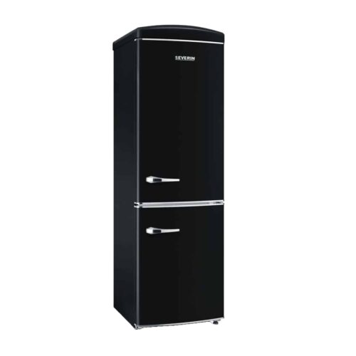 Combina frigorifica Retro, Severin, S8998, 315 litri, negru