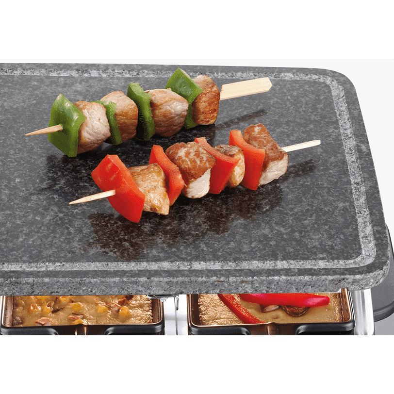 Plita grill si raclette, Severin, S2374, 1700 W, 8 persoane, inox