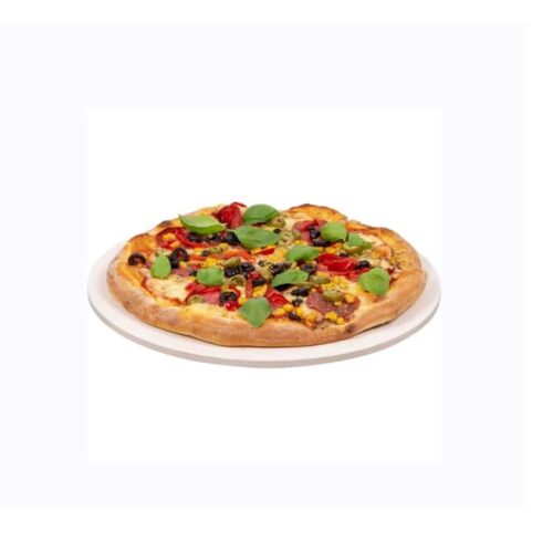 Piatra pentru copt pizza pe vatra, Boretti, BBA97, crem