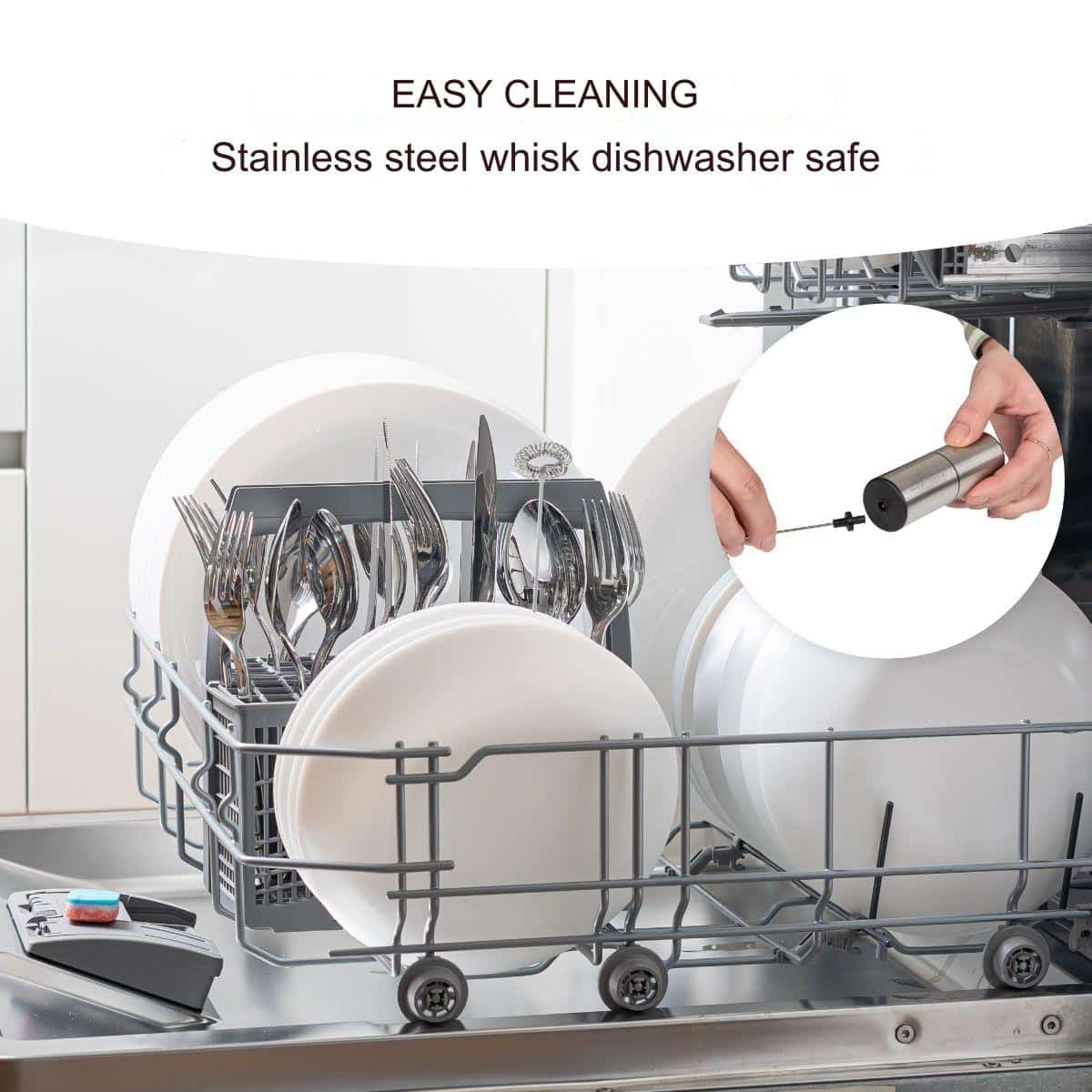 Aparat de spumare lapte, Proficook, PC-MS1273, inox