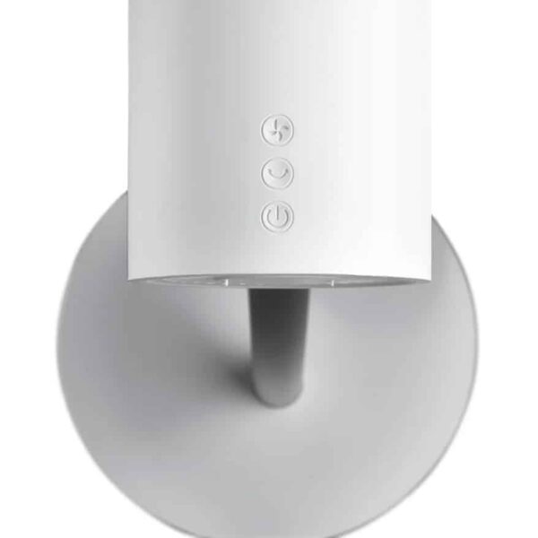 Ventilator camera vertical cu picior, Solis, Eco Silent, alb