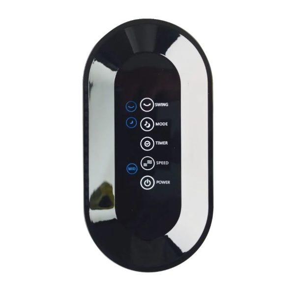 Ventilator camera vertical, Solis, Easy Breezy, negru mat