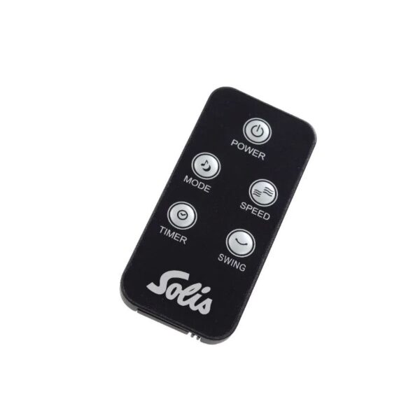 Ventilator camera vertical, Solis, Easy Breezy, negru mat