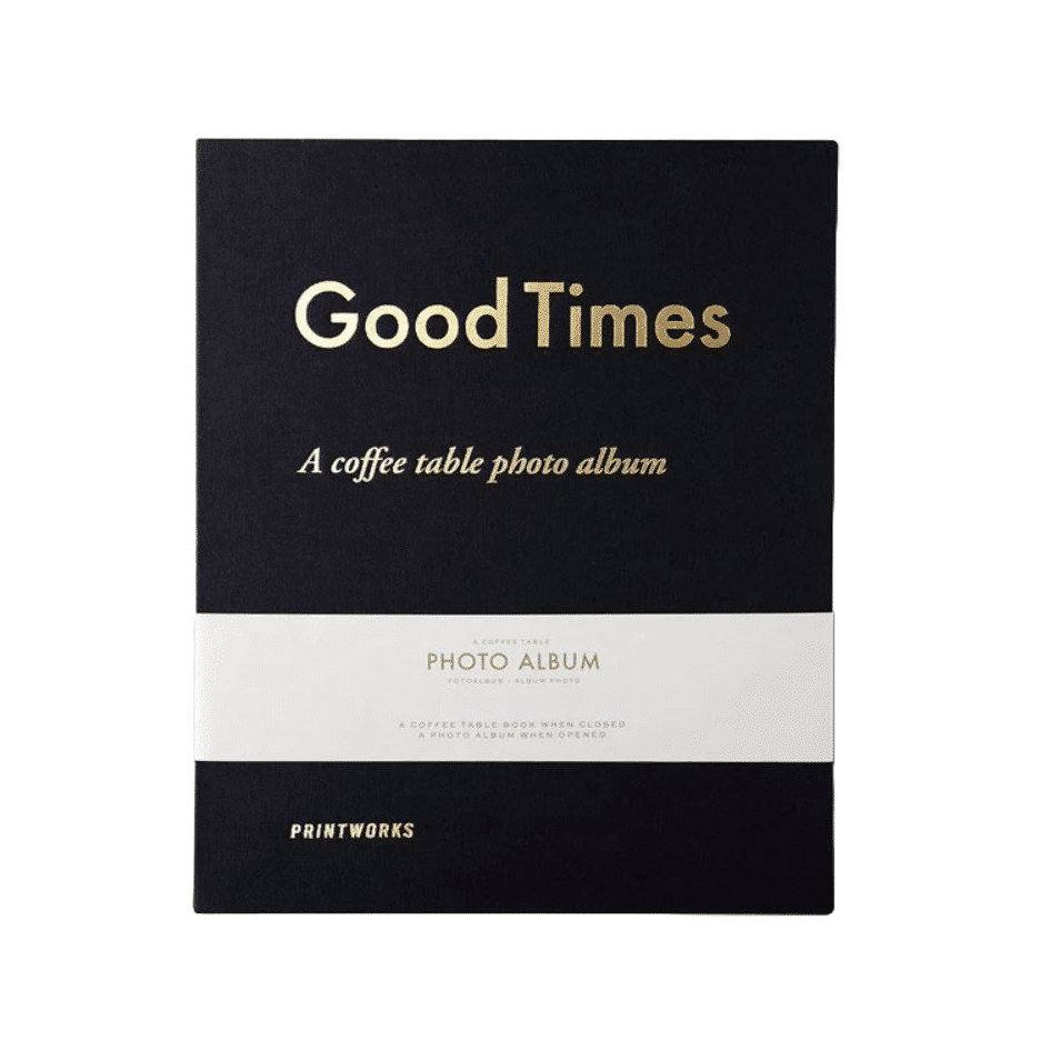 Album foto 60 de poze 10 x 15 cm, Printworks, Good Times Large, negru
