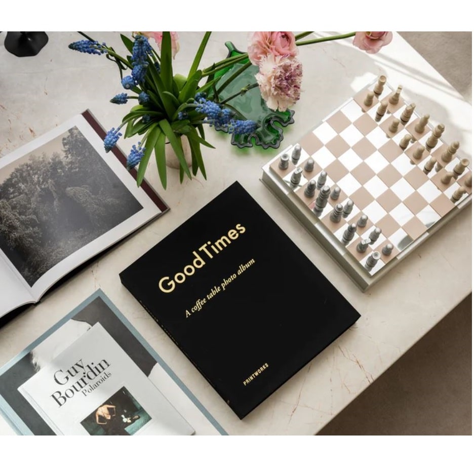 Album foto 60 de poze 10 x 15 cm, Printworks, Good Times Large, negru