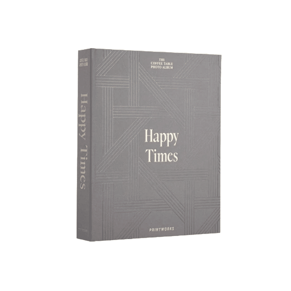 Album foto 60 de poze 10 x 15 cm, Printworks, Happy Times, gri