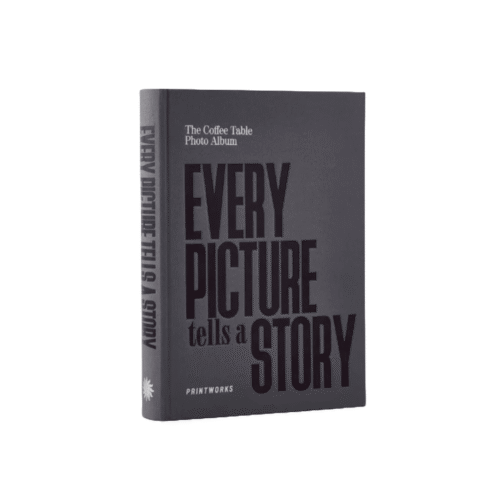 Album foto 160 de poze 11 x 15 cm, Printworks, Every Picture Tells A Story, gri