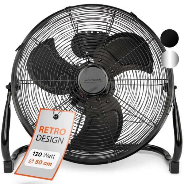 Ventilator camera de podea, Proficare, PC-VL3067WMN, negru