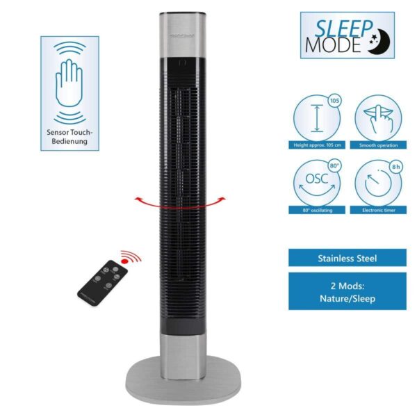 Ventilator camera vertical, Proficare, PC-TVL 3068, inox