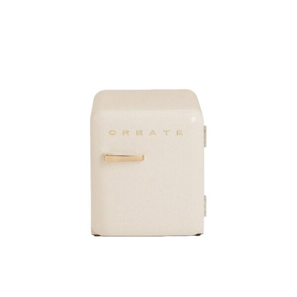 Frigider minibar Retro, CREATE, 48 litri, crem/gold
