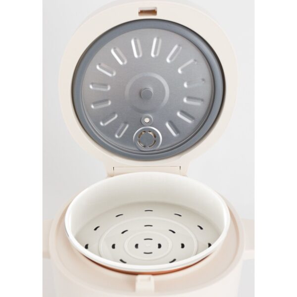 Multicooker Retro, CREATE, Rice Cooker Studio, 2 litri, crem
