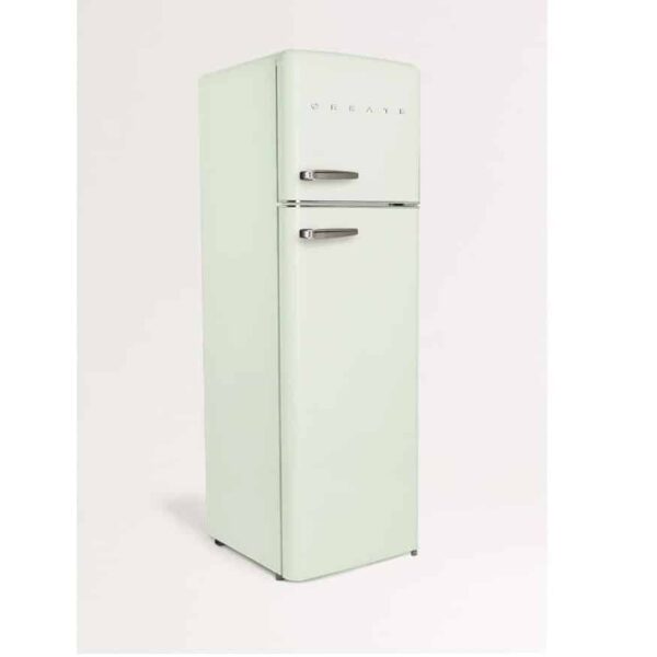 Frigider Retro, CREATE, 246 litri, verde pastel