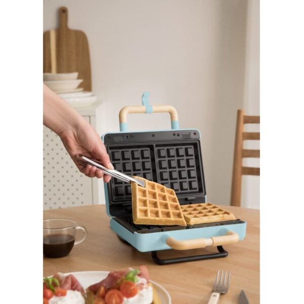 Aparat de vafe/gofre 3in1, CREATE, Stone Studio, bleu pastel